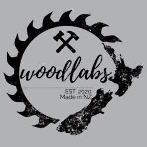 Woodlabs logo black - worn Design